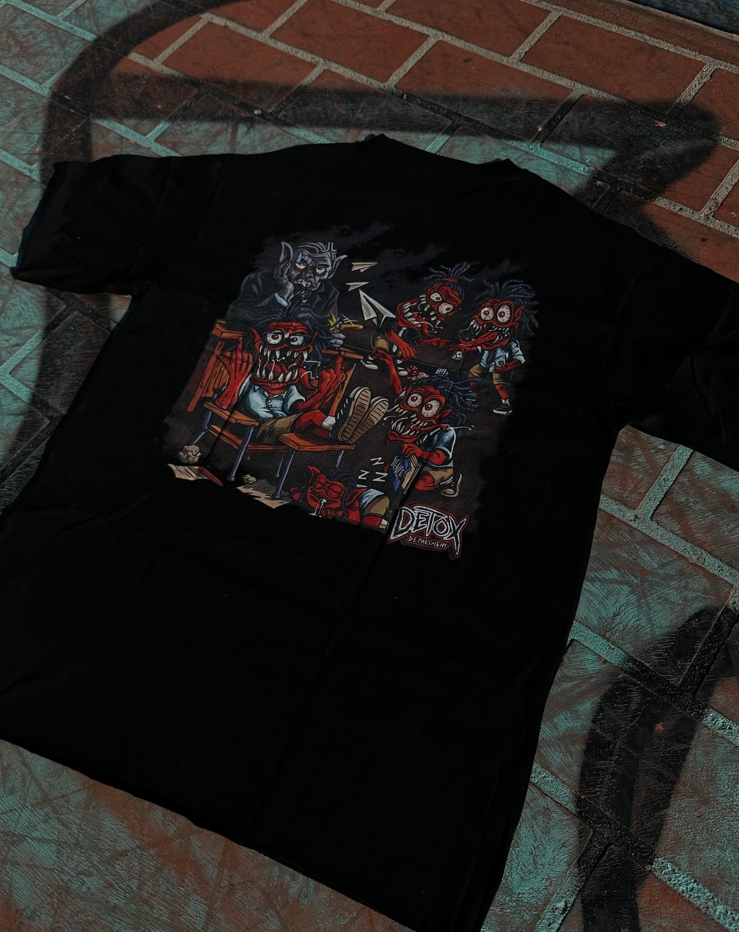 “detention” oversized tee
