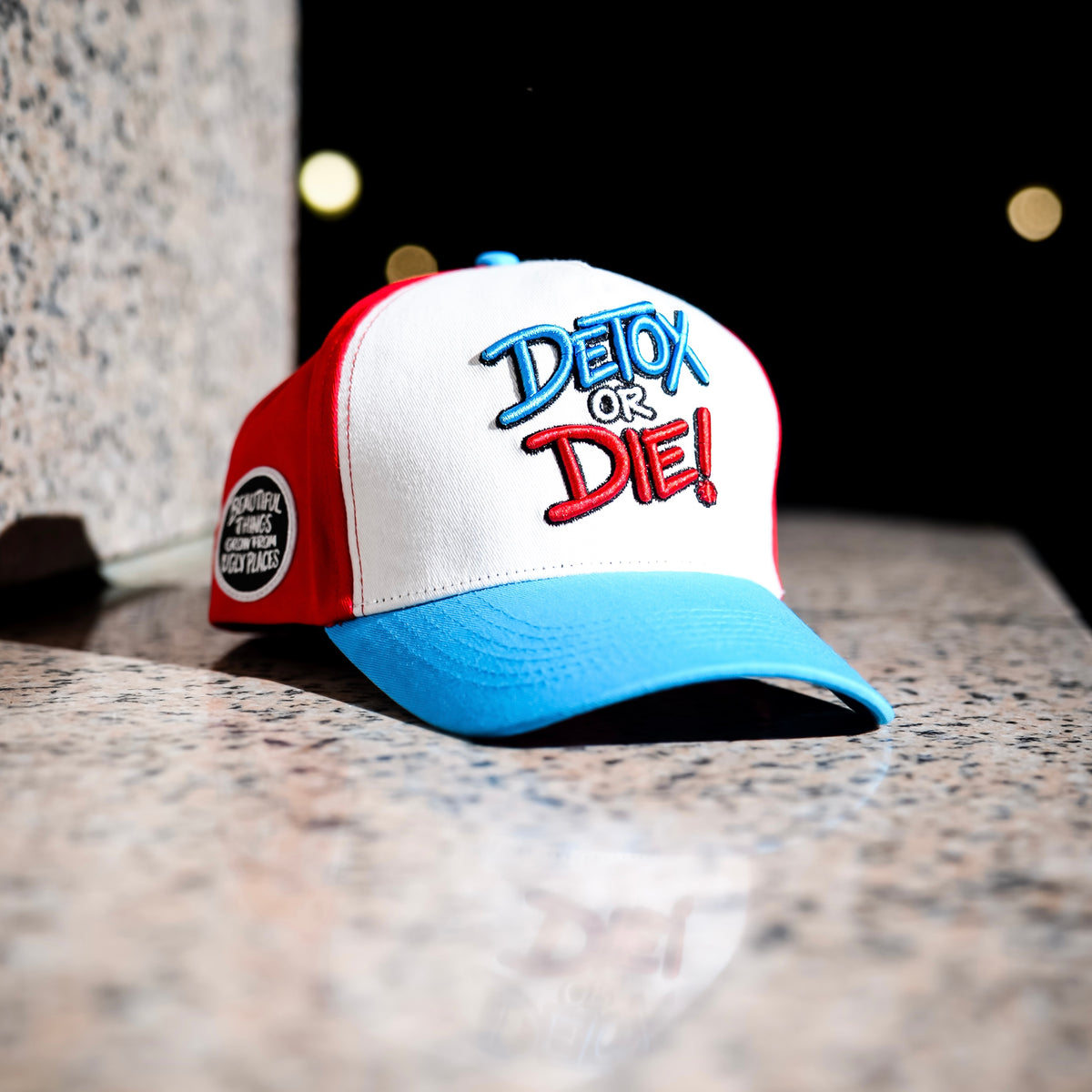“DETOX OR DIE” hats