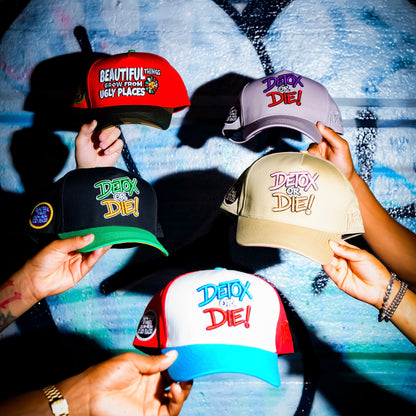 “DETOX OR DIE” hats