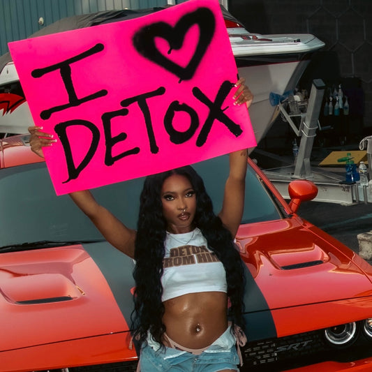 “DETOX FROM HIM” Baby Tee